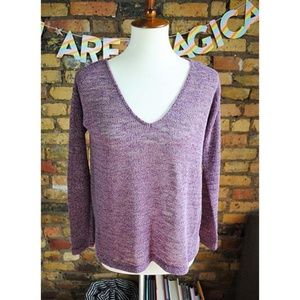 AEROPOSTALE Metallic Knit Sweater